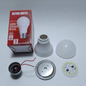 9W LED Bulb DOB Types Raw Materials