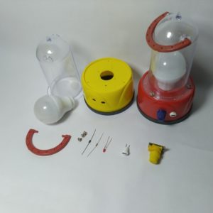 LED Emergency Lights Complete Raw Materials Without LED Light And Battery