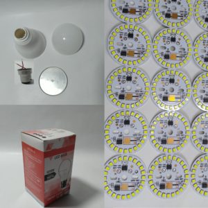 18 Watt LED Bulb Raw Materials DOB Types...