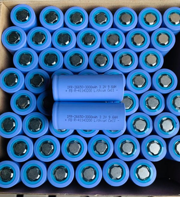 26650 Lithium Iron Phosphate 3000mah (LiFePO4) Rechargeable cells High Quality At Very Lowest Price