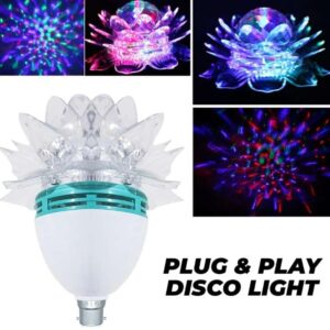 Plug and Play flower disco lights ( Big size)