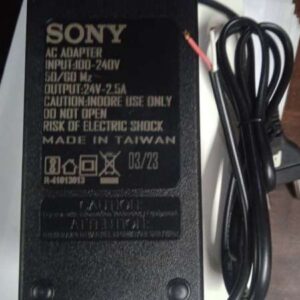 Sony Original 24 volt 2.5 Amp Charger adaptor