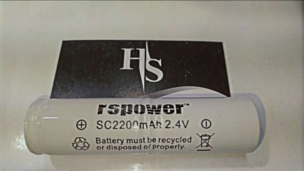 2200mah 2.4v battery